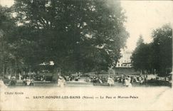 Saint CPA Honors les Bains the park and Morvan de luxe hotel