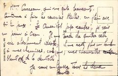 Nice CPA Cote azure has flight of airplane of Nice has Menton