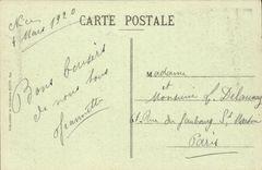 Nice CPA View Bay of the angels Seen from of the castle