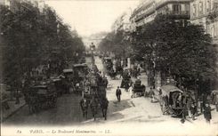 Paris CPA Boulevard Montmartre