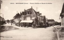 Informer CPA Road of alpine laburnum and road the Saline ones