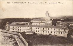 Insel-Str honorat CPA Kloster der lerins Ansicht der Abtei