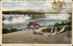 CPA General Canada view from Canadian site Niagara Falls