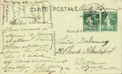 Bourbonnais Varennes on Allier CPA Street Antoine Fayard