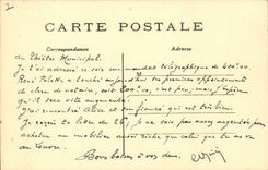 Paris CPA the bridge of the harmony and the House of Commons