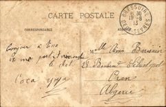 Narbonne CPA Footbridge of the boats Lavender fields