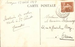 Saint Pont CPA Castle of Lamartine Chambre has to sleep