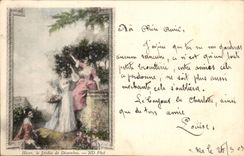 CPA Fantasy Woman Casino of Monte Carlo Be loading for the walk