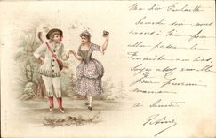 CPA Fantasy Woman and dancing man