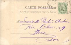 CPA Fantasy Woman and gentleman Children