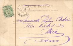 CPA Fantasy Woman and gentleman Children