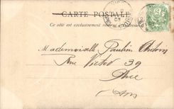 CPA Fantasy Woman and gentleman Children