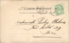 CPA Fantasy Woman and gentleman Children