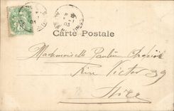 CPA Fantasy Children Idylle and Trianon Costume