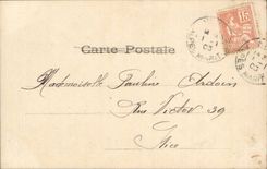 CPA Fantasy Children Idylle and Trianon Costume