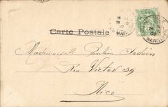 CPA Fantasy Children Idylle and Trianon Costume