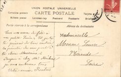 CPA Fantasy Woman Louise First name