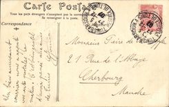 Tunisia Tunis CPA the mosque Sidi Ben Ziad