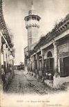 Tunisia Tunis CPA the mosque Sidi Ben Ziad