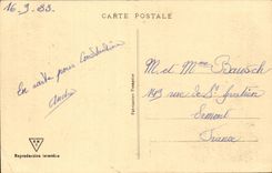 Werbung Tunesien-Tunis CPA der Orange