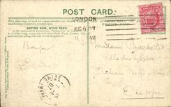 The United Kingdom CPA London London Rotten Row (horses horses)