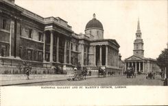 The United Kingdom CPA London London National Gallery and St Martin' S church