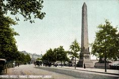 The United Kingdom London london CPA Cleopatra' S Needle Thames Embankment