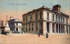 Algeria Bone CPA the consular palate