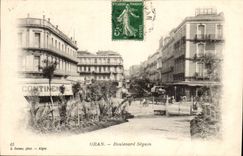 Algeria Oran CPA the Seguin boulevard