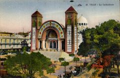 Algeria Oran CPA the cathedral