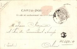 Algeria CPA throats of the chabet el Akra (hunter)