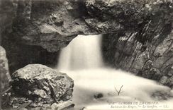 Algeria Falls of Chiffa CPA Brook of the monkeys the pit