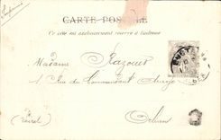 Algeria Algiers CPA Street Michelet and Boulevard Victor Hugo