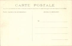 Paris CPA Crue de la Seine Gare Saint Lazare Janvier 1910