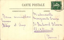 Paris CPA Vue sur la Seine prise du pavillon de Flore