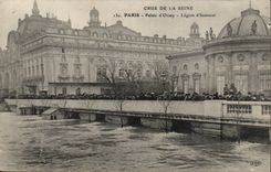 Paris CPA Palate of Orsay Raw Legion of honor of the Seine