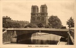 Paris CPA Pont Notre DAme