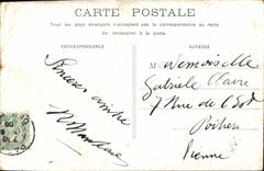 Paris CPA Le marche aux fleurs La conciergerie