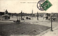 Paris CPA Place de la Concorde