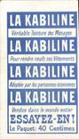 Paris CPA Paris inonde Demenagement precipite Publicite Kabiline Teinture de menages
