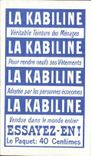Paris CPA Paris floods Descente of the inhabitants by the scales Publicite Kabiline Teinture of households (desforges)