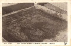 Morocco Volubilis CPA Mosaic the circus (circus)