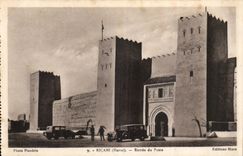 Morocco Ricani CPA Entrance of the station