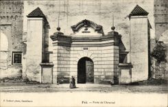 Gatter Marokko-Fez CPA des Arsenals