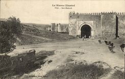 Marokko Fez CPA Bab Mahrok