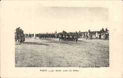 Morocco Folds back CPA the black guard of the sultan