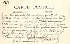 Morocco Folds back CPA the black guard of the sultan