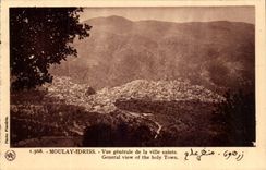 Morocco Moulay Idriss CPA View of the Holy City