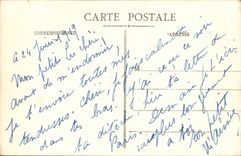 Vichy CPA a corner of the park