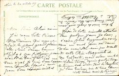 Cannes CPA Seen from of California and mountains of Esterel